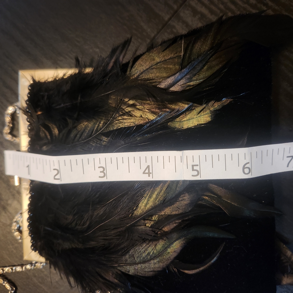 Daniele Meucci Feather Purse